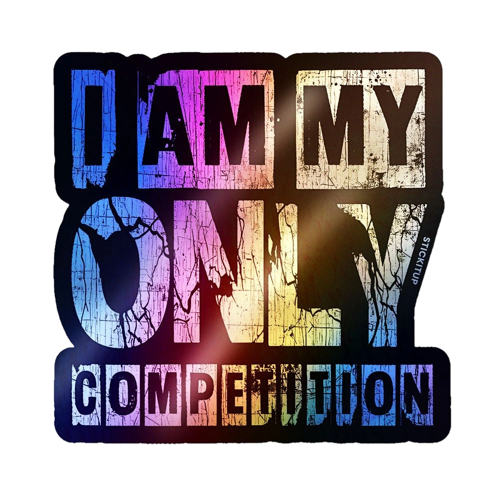 Competition Sticker Holographic Stickers